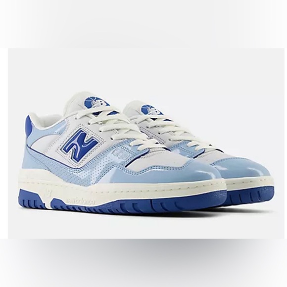New Balance 550 Chrome Blue/White Men's Casual Sneakers/Shoes | NEW/NIB!! - Picture 1 of 14